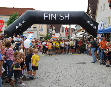 Nordic Walking Wettbewerb beim Fränkischen Schweiz Marathon 2008