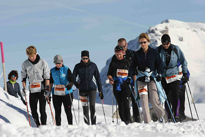 Snow Walking Event Arosa 2008